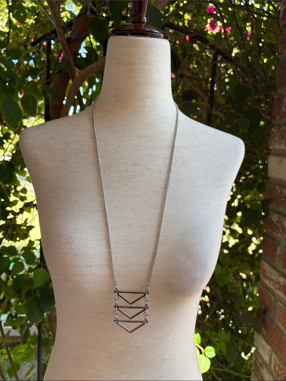 Geometry Triangle 💠🔽 Chain⛓️‍💥Necklace